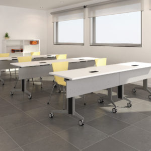 Genius Tables with Locking Castors